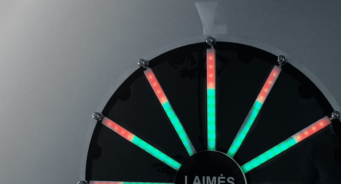 Illuminated Wheel of Fortune
