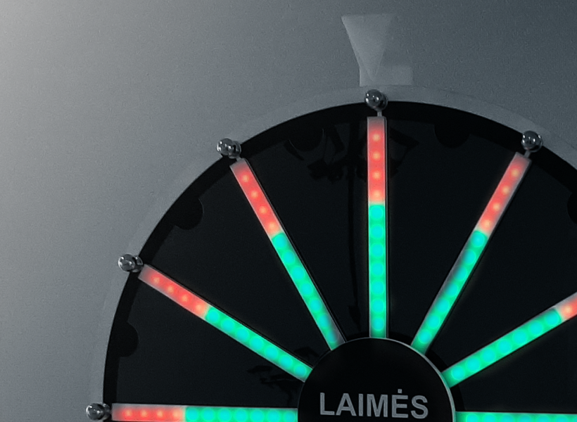 Illuminated Wheel of Fortune