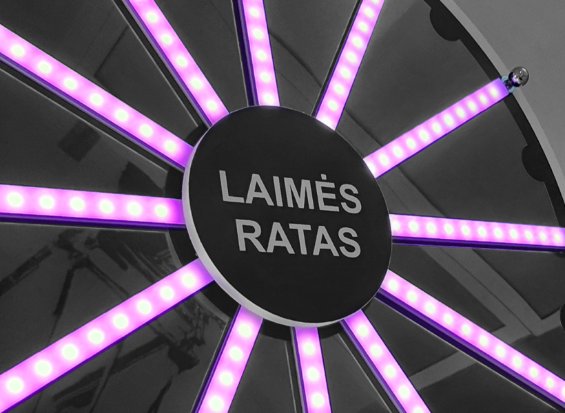 Illuminated Wheel of Fortune