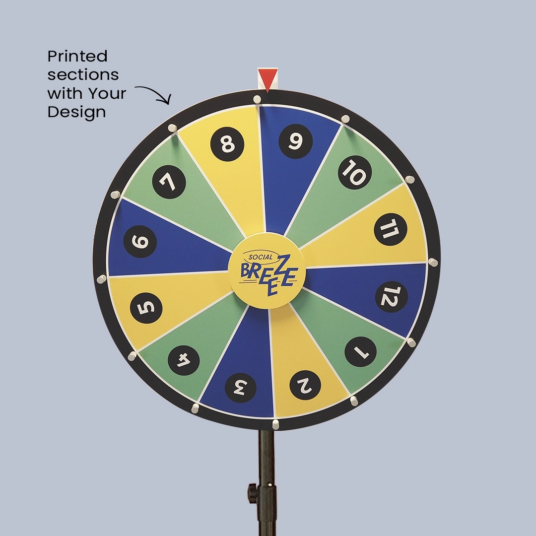 d90 fixed information prize wheel